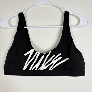 Nike Black and White Women's Logo Bikini Too Size Large